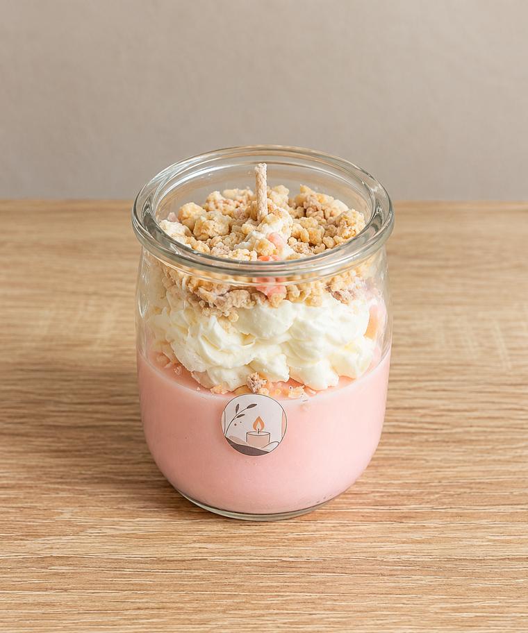 Postre en tarro